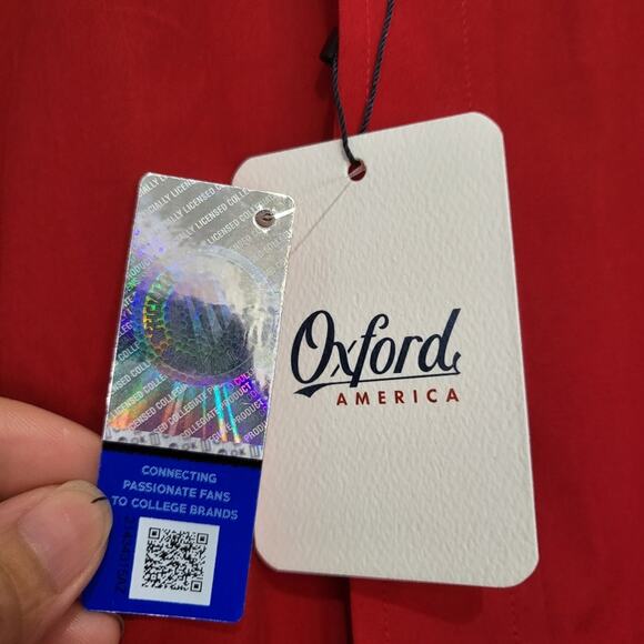 NEW SCU SANTA CLARA UNIVERSITY LONG SLEEVE DRESS SHIRT - L - Picture 5 of 7